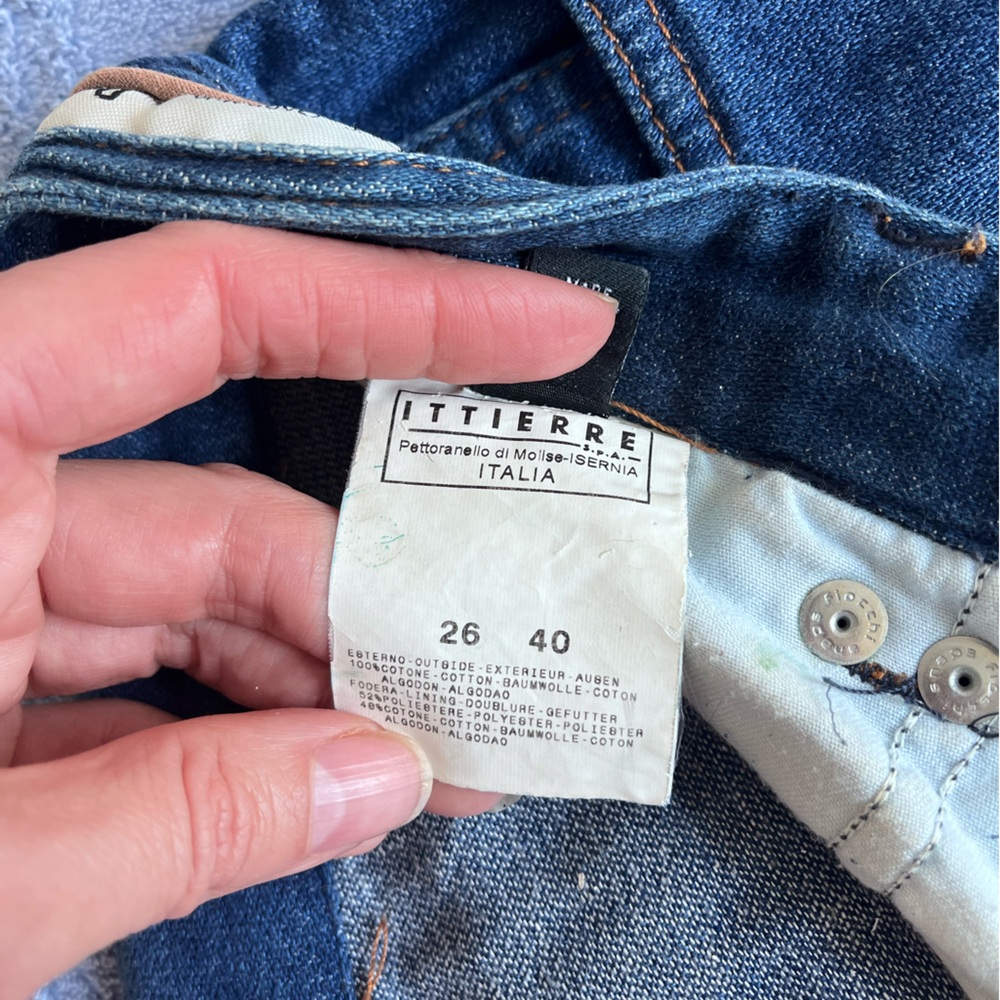 Dolce & Gabbana Blue Denim Jeans - Women's. Low-rise. - Picture 4 of 15